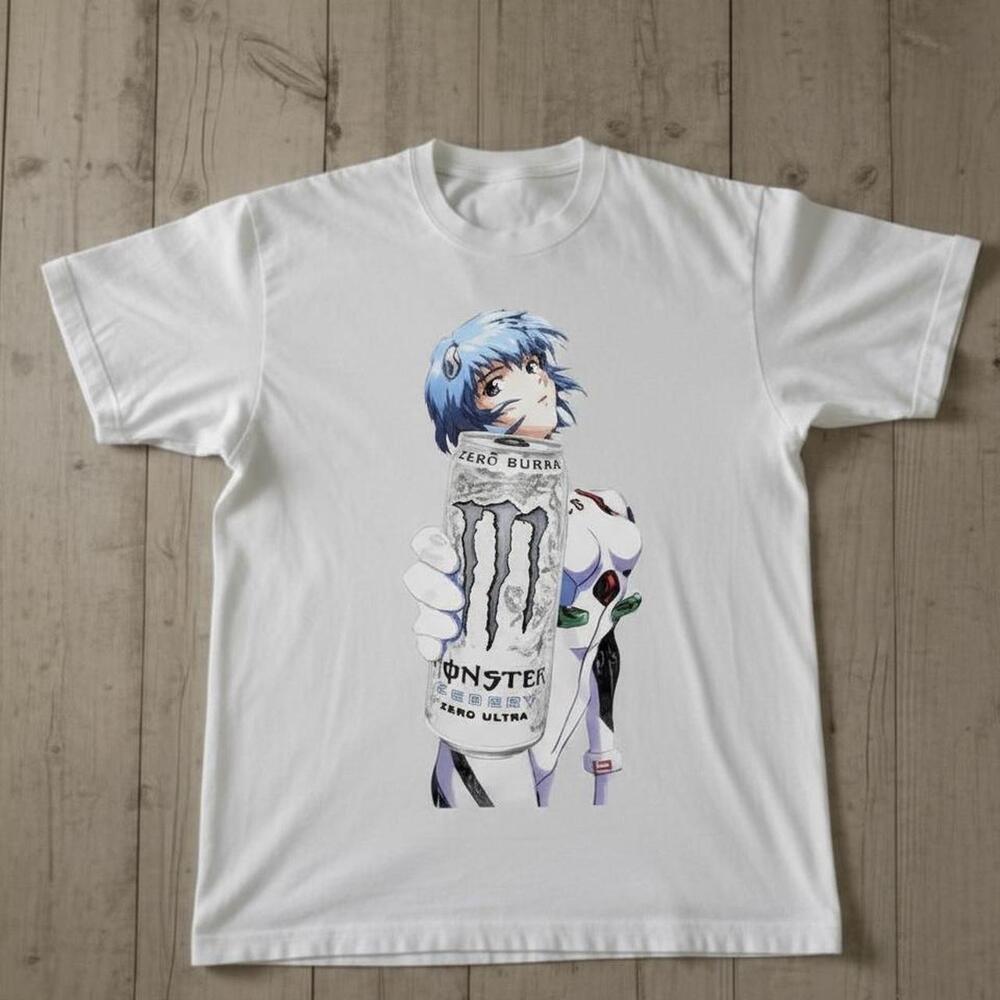 White Evangelion Shinji T Shirt